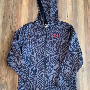 Boys Under Armour Hooded Zip Up
